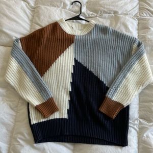 Colorblock Sweater